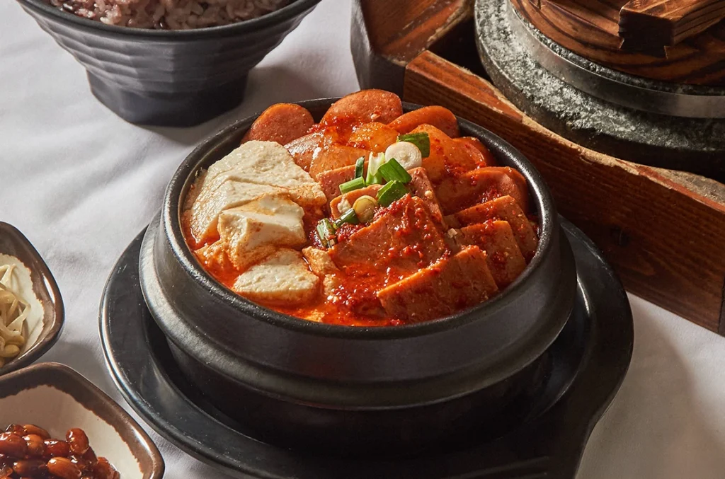 Ham & sausage soon tofu